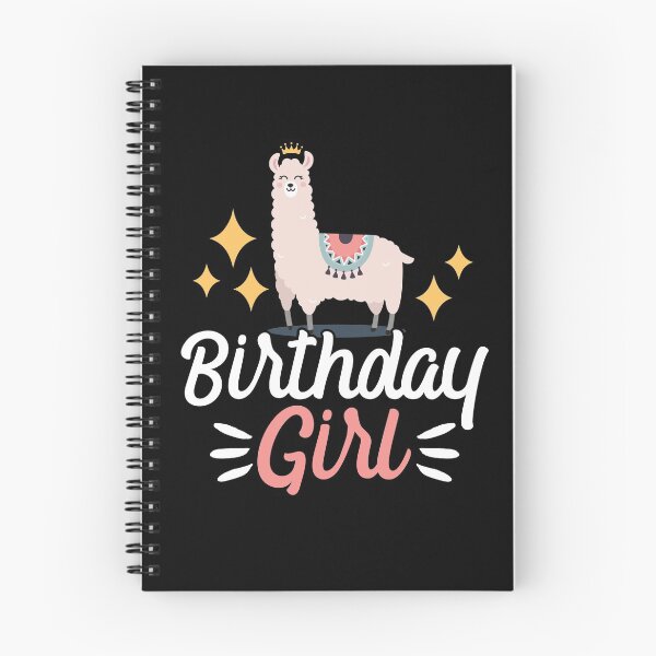 Item preview, Birthday Girl Starry Lamma Party Gift designed and sold by SlinkyDesigns.