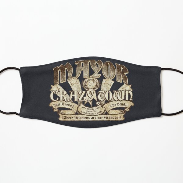Mayor of Crazy Town Kids Mask