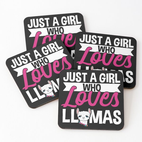 Item preview, Llama Lover, Just A Girl Who Loves Llamas Gift designed and sold by SlinkyDesigns.
