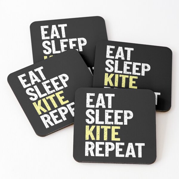 Item preview, Kiteboard, Kitesurf - Eat Sleep KITE Repeat designed and sold by EstelleStar.