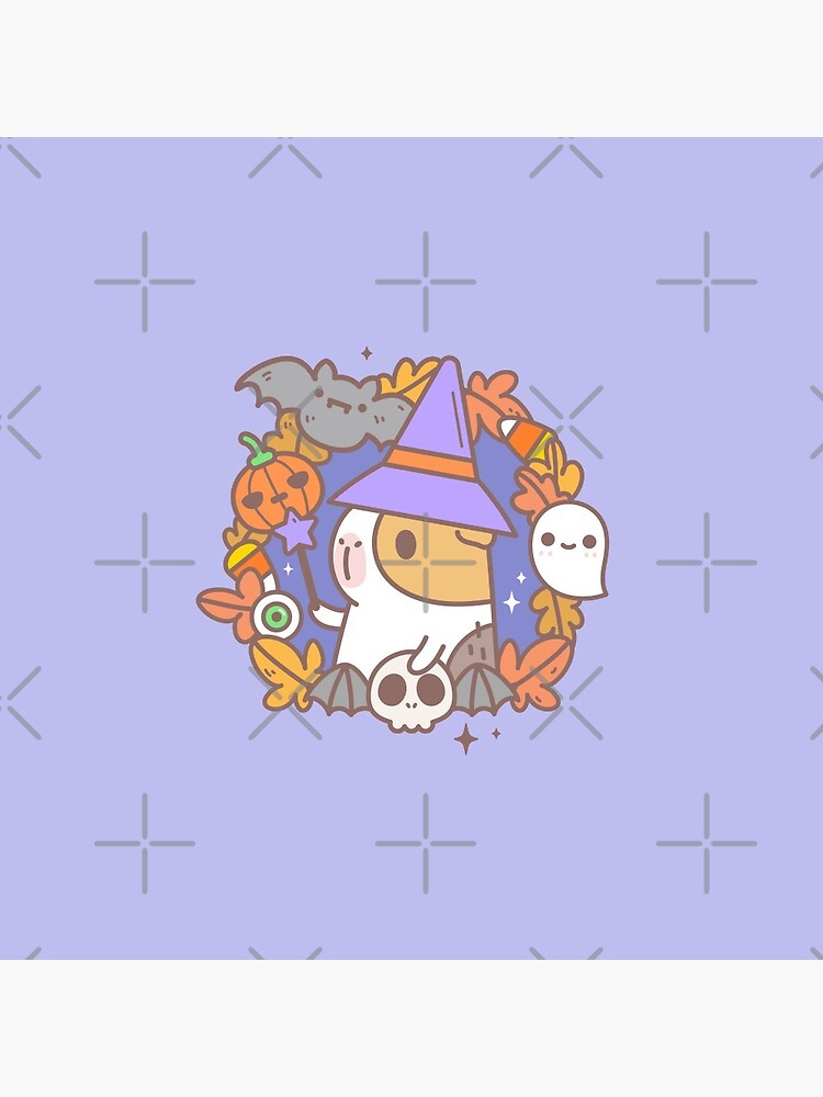 Bubu the Guinea pig, Witchy Wreath by Miri-Noristudio