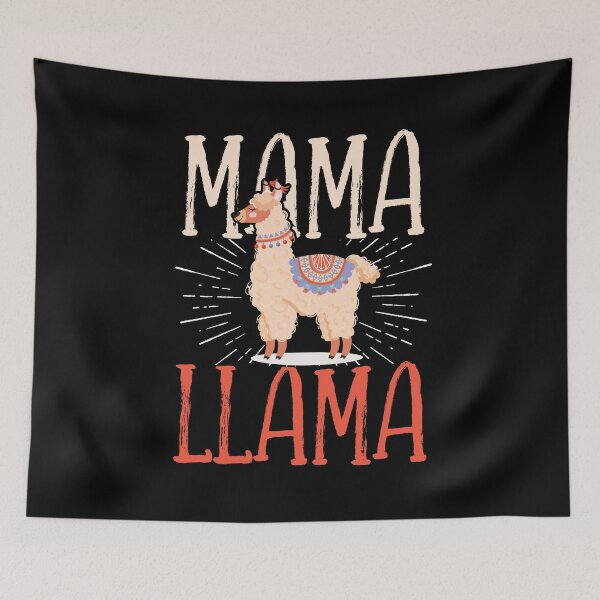 Item preview, Llama Mama, Cute Llama Gift designed and sold by SlinkyDesigns.