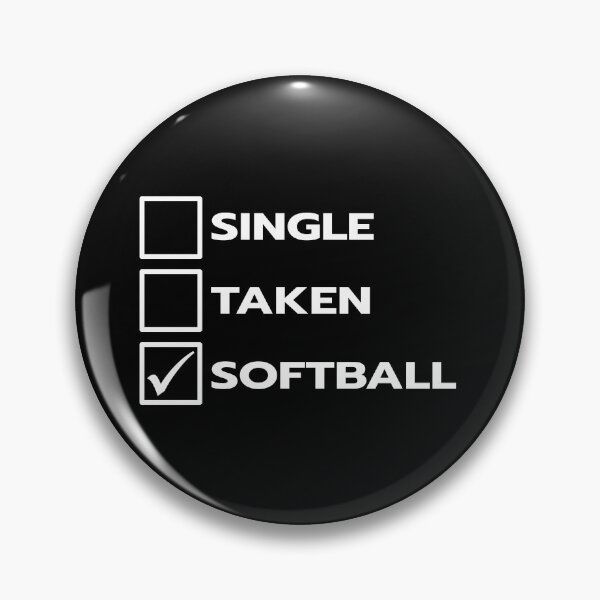 Item preview, Single Taken Softball designed and sold by teesaurus.