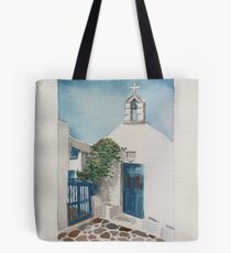 Blue Door Tote Bag