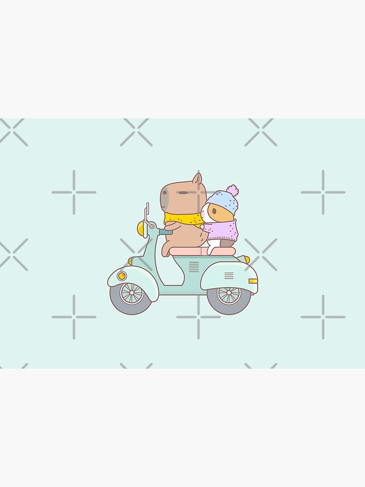 Bubu the Guinea Pig, Scooter by Miri-Noristudio