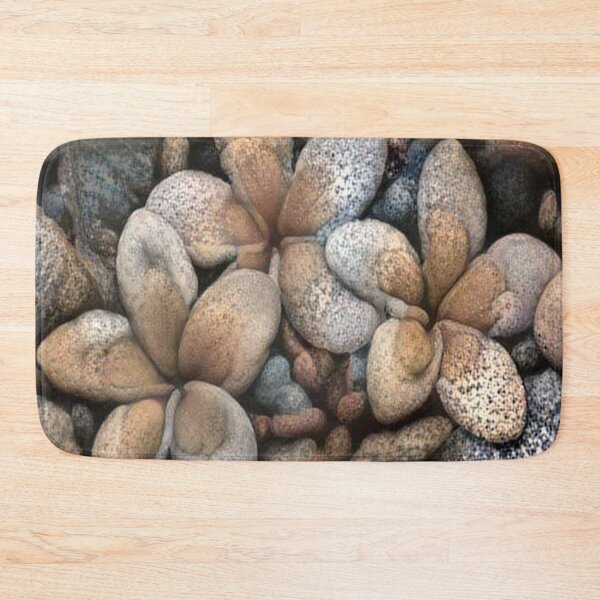 Item preview, STONE FLOWER ROCKS - UNDERWATER ROCKS IN BROWNS AND CREAMS AND GREY   designed and sold by Artistree.