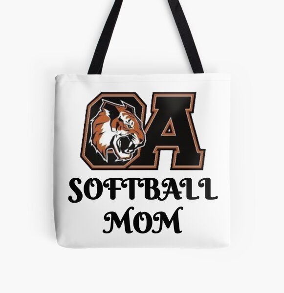 OA Softball Mom All Over Print Tote Bag