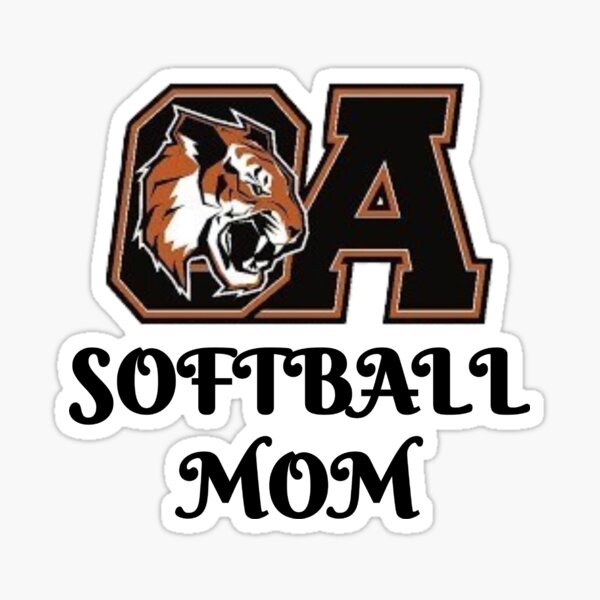 OA Softball Mom Sticker