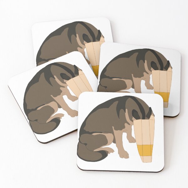 Item preview, dog got her head stuck in a cereal box  designed and sold by Hannah Beck.