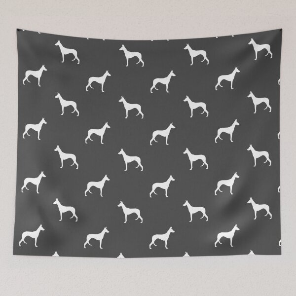 Item preview, Ibizan Hound Dog Breed Silhouette(s) designed and sold by Jenn Inashvili.