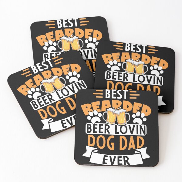 Item preview, Beer Loving Dog Dad Gift designed and sold by SlinkyDesigns.