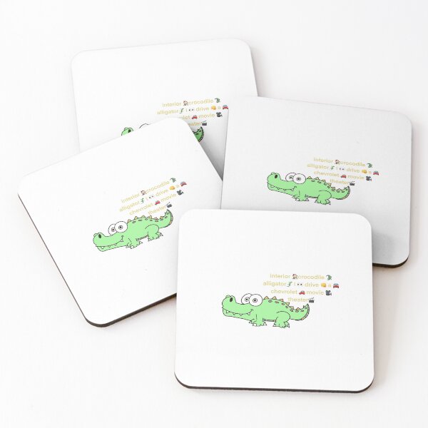 Item preview, tiktok - interior crocodile alligator designed and sold by ideasbymadison.