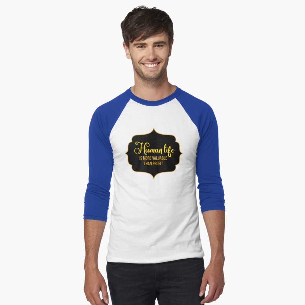 Item preview, Baseball ¾ Sleeve T-Shirt designed and sold by OwlishArts.