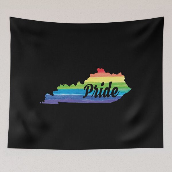 Item preview, Gay Pride Flag Kentucky LGBT Month Lesbian Bisexual designed and sold by Tee Kaboom!.