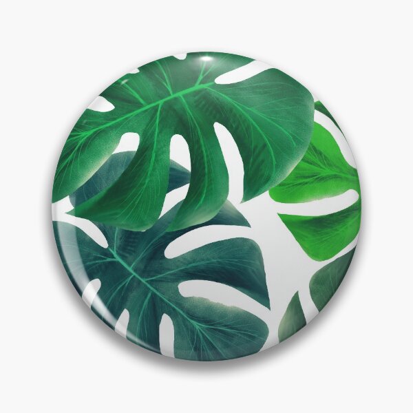 Item preview, Tropical Monstera Leaf Pattern designed and sold by Laura Lise Wong.