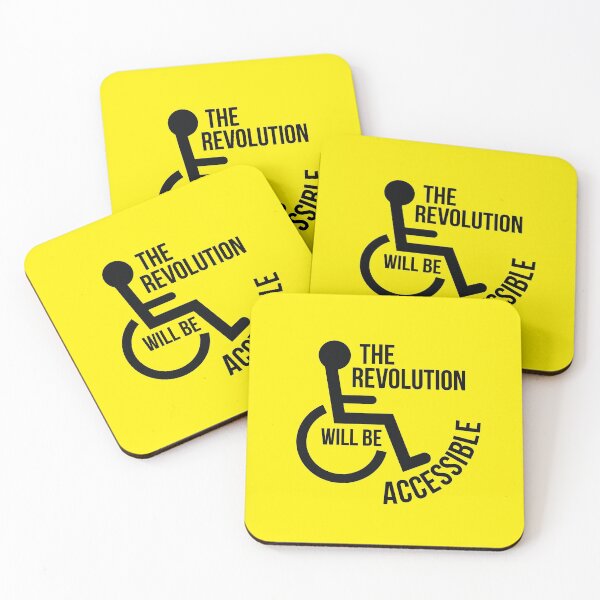 Item preview, The Revolution Will Be Accessible designed and sold by OwlishArts.