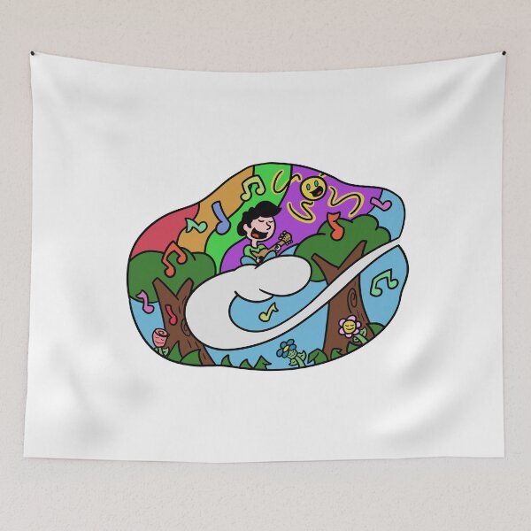 Item preview, Music on a cloud! designed and sold by TheArtOfTomas.