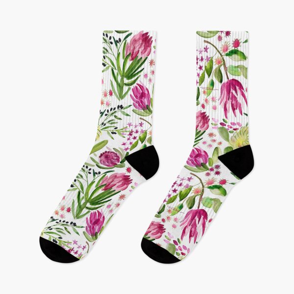 Item preview, Protea Bloom Floral designed and sold by LIMEZINNIASDES.