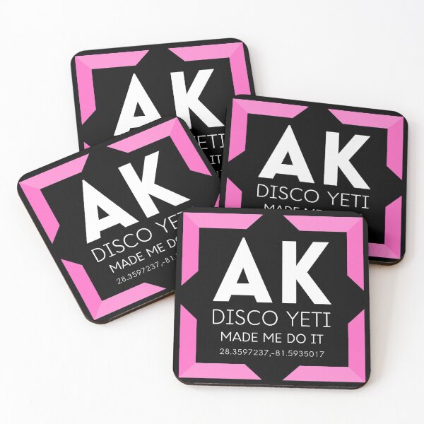 Item preview, AK Disco Yeti Made Me Do It- Pink corners designed and sold by morelando.