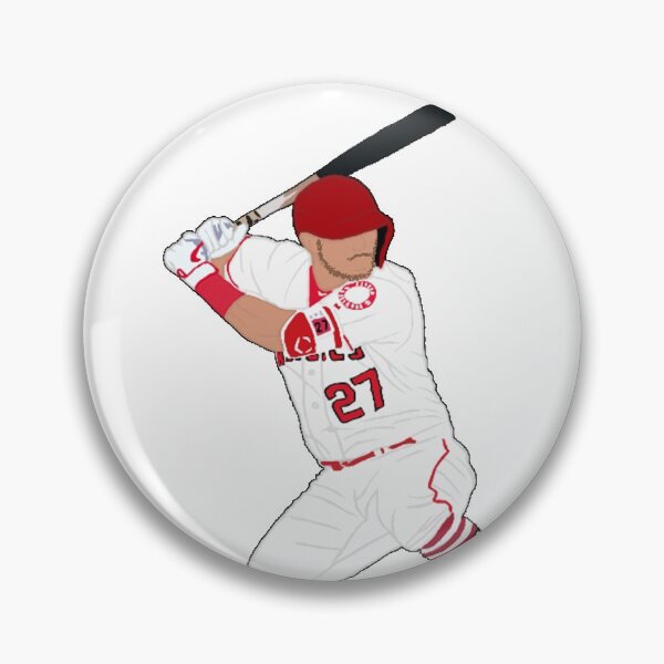 Item preview, Mike Trout LA 27 designed and sold by sockaholic13.