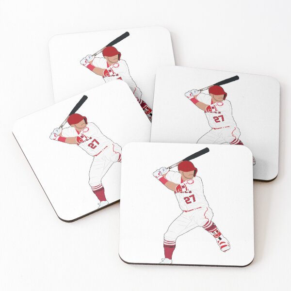 Item preview, Mike Trout LA 27 designed and sold by sockaholic13.