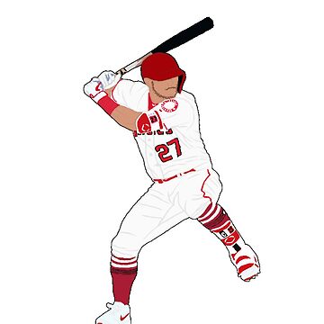 NFL_ Mike Trout Kids Shirt - Mike Trout Cartoon 