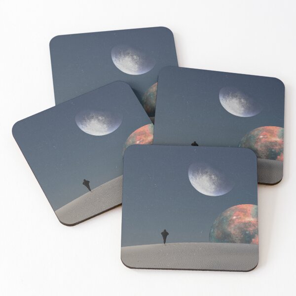 Item preview, Far From Home - Sci-fi Desert designed and sold by Carina Eichorst.