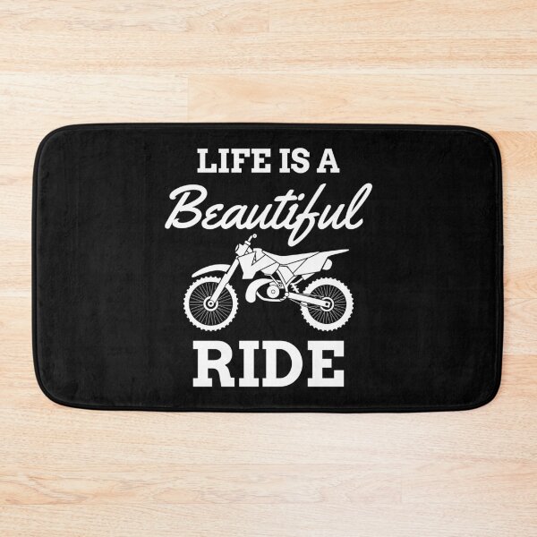 Item preview, Life is a Beautiful Ride - Dirt Bike Design designed and sold by EstelleStar.