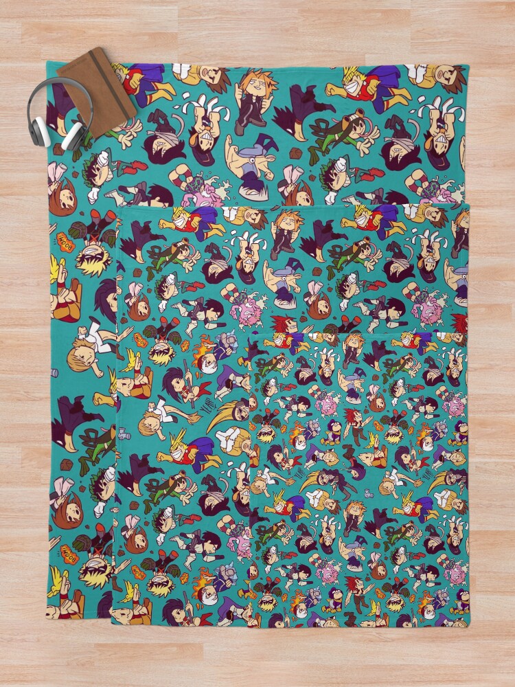 Alternate view of Plus Ultra Pattern Throw Blanket