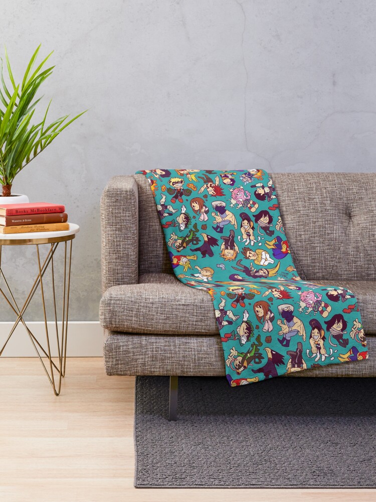 Alternate view of Plus Ultra Pattern Throw Blanket