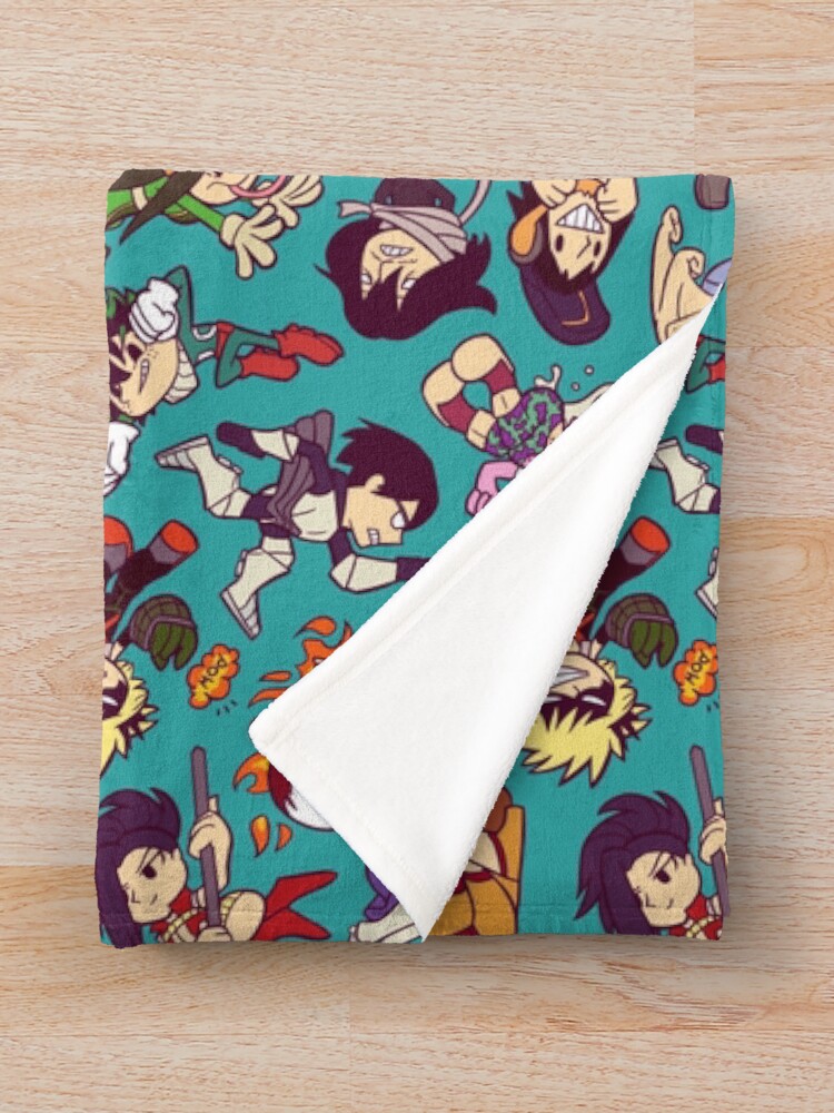 Alternate view of Plus Ultra Pattern Throw Blanket