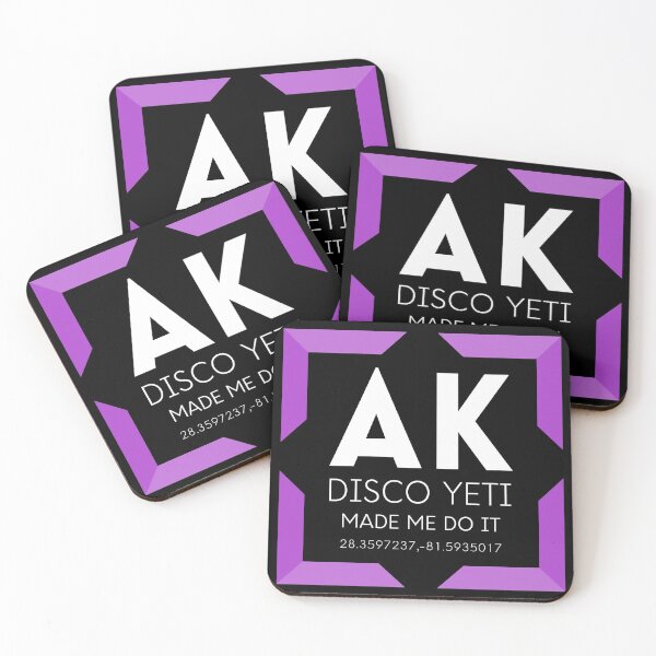 Item preview, AK Disco Yeti Made Me Do It- Purple corners designed and sold by morelando.