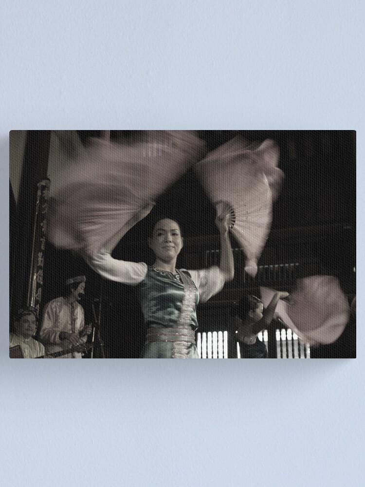 Alternate view of hoi an dancers Canvas Print
