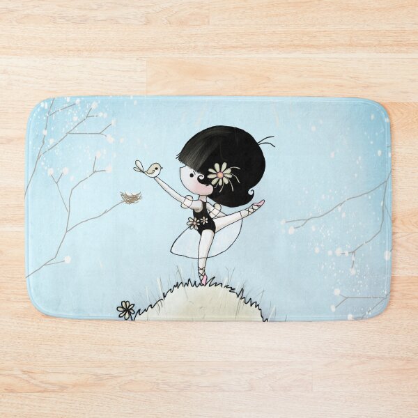 Item preview, Whimsical Ballet Dancer Arabesque on a Grassy Hill designed and sold by Karin Taylor.