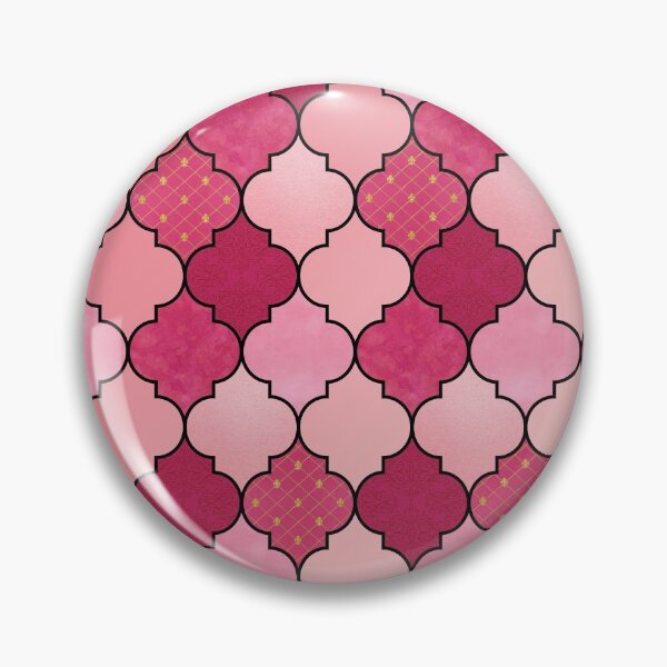 Item preview, Pink Moroccan Tile Pattern designed and sold by PLLDesigns.