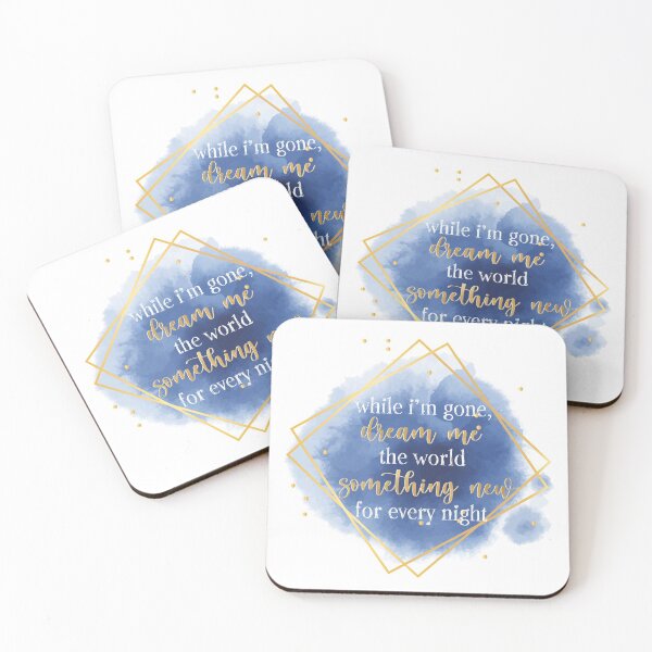 Item preview, while i'm gone, dream me the world designed and sold by lovely-lyrics.