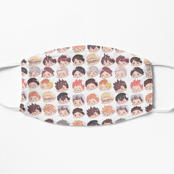 Haikyuu chibi heads Mask