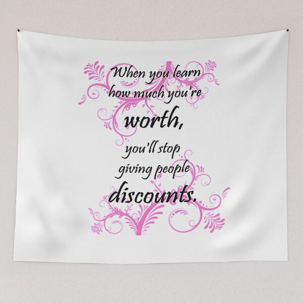 Item preview, you are woth it designed and sold by theerraticmind.
