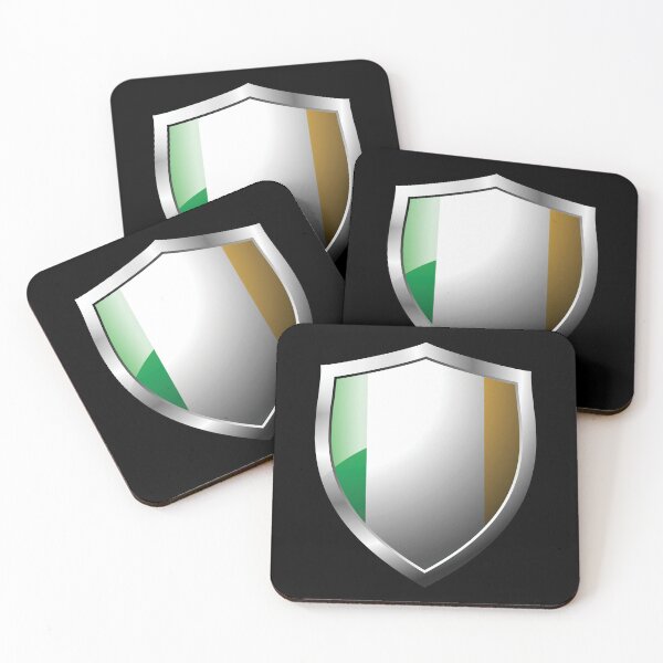 Item preview, Strong Ireland Flag Shield Country designed and sold by HelloFromAja.