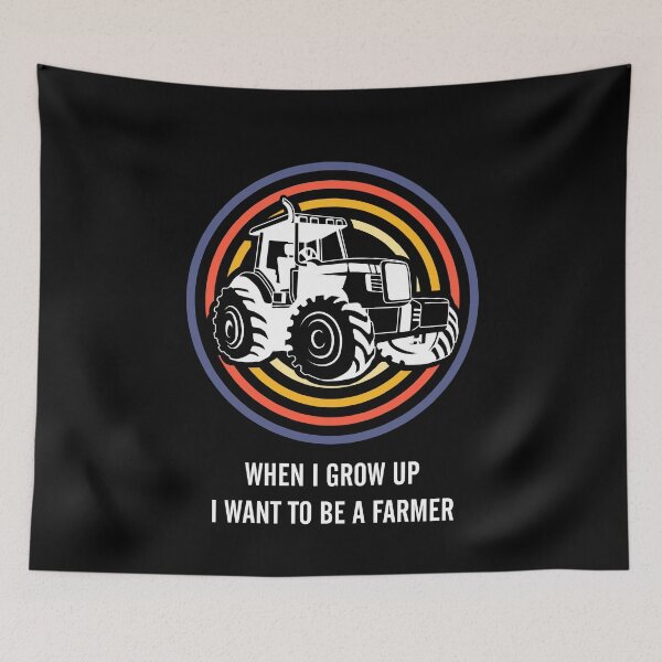 Item preview, When I grow up I want to be a farmer gift designed and sold by NeXore.