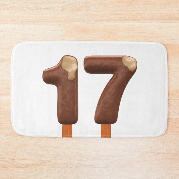 Item preview, 17 Ice Cream Seventeen Number 3d Chocolate designed and sold by HelloFromAja.