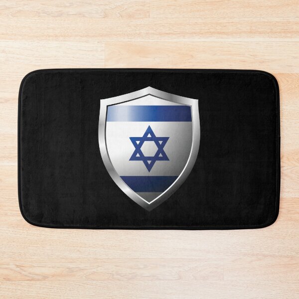 Item preview, Strong Israel Flag Shield Country designed and sold by HelloFromAja.