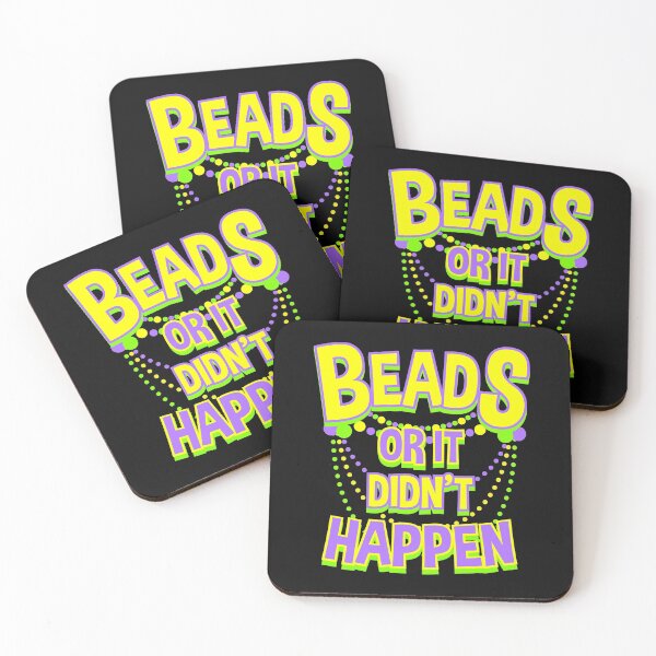 Item preview, Funny Mardi Gras - Beads or It Didn't Happen designed and sold by EstelleStar.