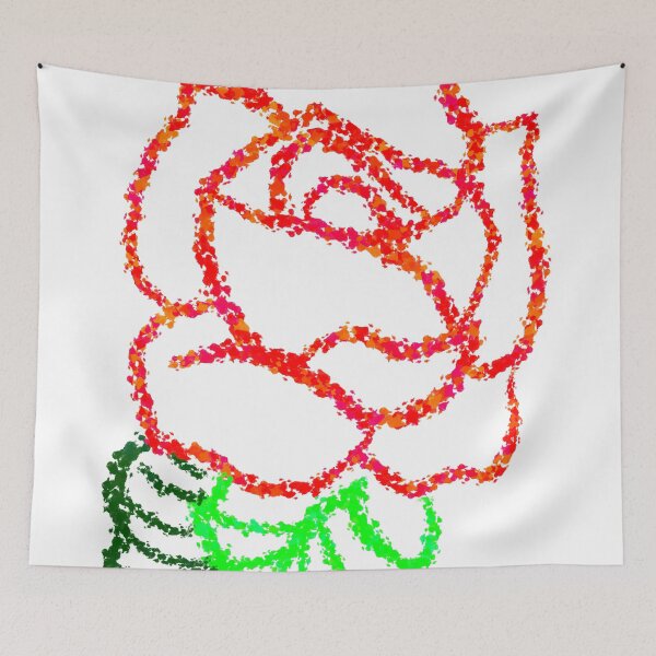 Item preview, Abstract Rose Paint Splatter  designed and sold by artofjaynoska.
