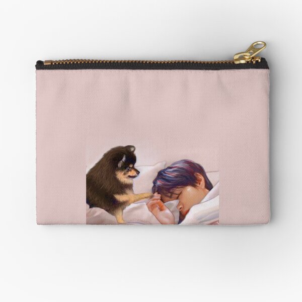 Artwork by @icedvanillattae Zipper Pouch
