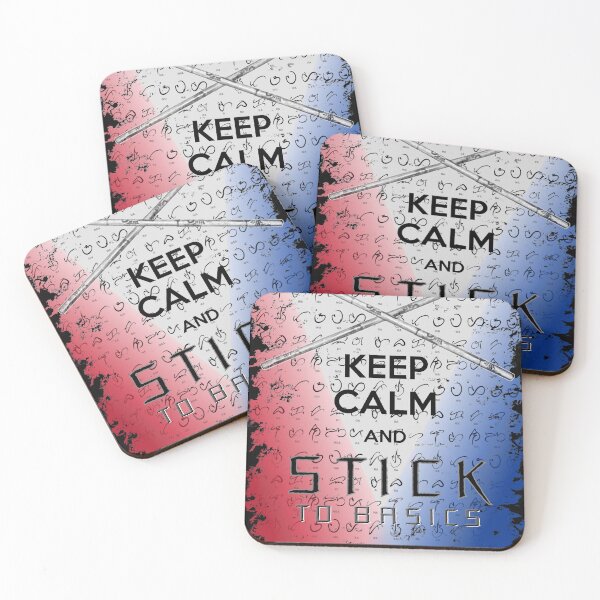 Item preview, Keep Calm and Stick to Basics designed and sold by VandKay.