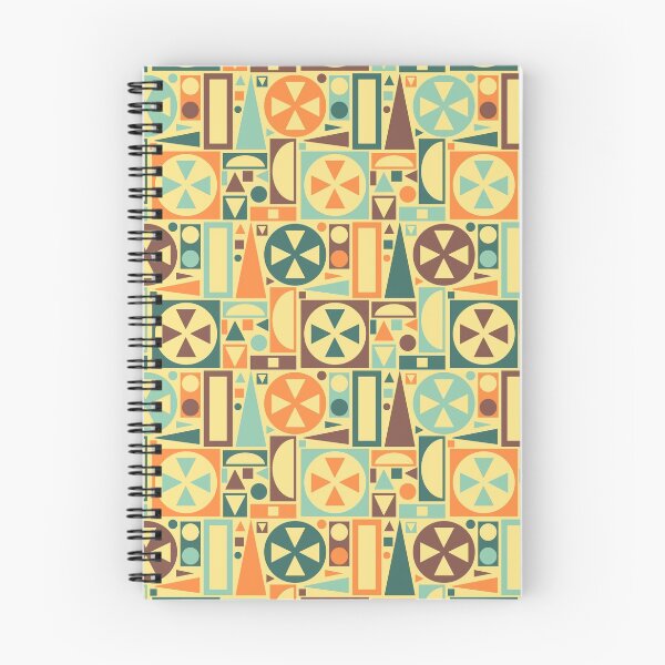 Item preview, Retro 1950s Midcentury Modern Geometric Yellow designed and sold by emkayhess.