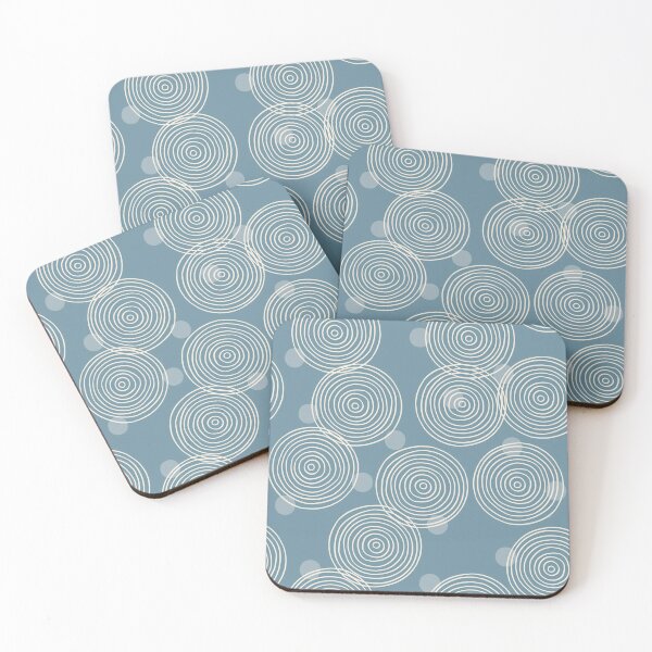 Item preview, Concentric Circles Blue designed and sold by karousel.