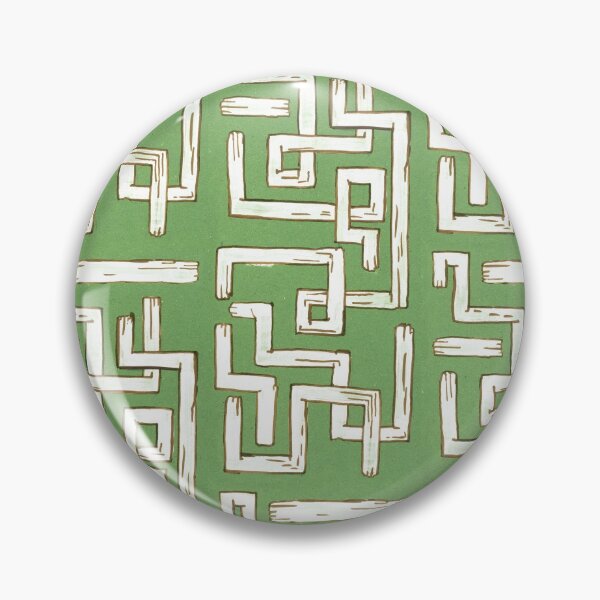 Item preview, labyrinth pattern - green designed and sold by KarolinaSt.