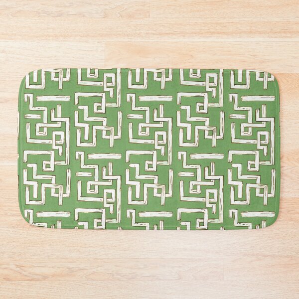 Item preview, labyrinth pattern - green designed and sold by KarolinaSt.